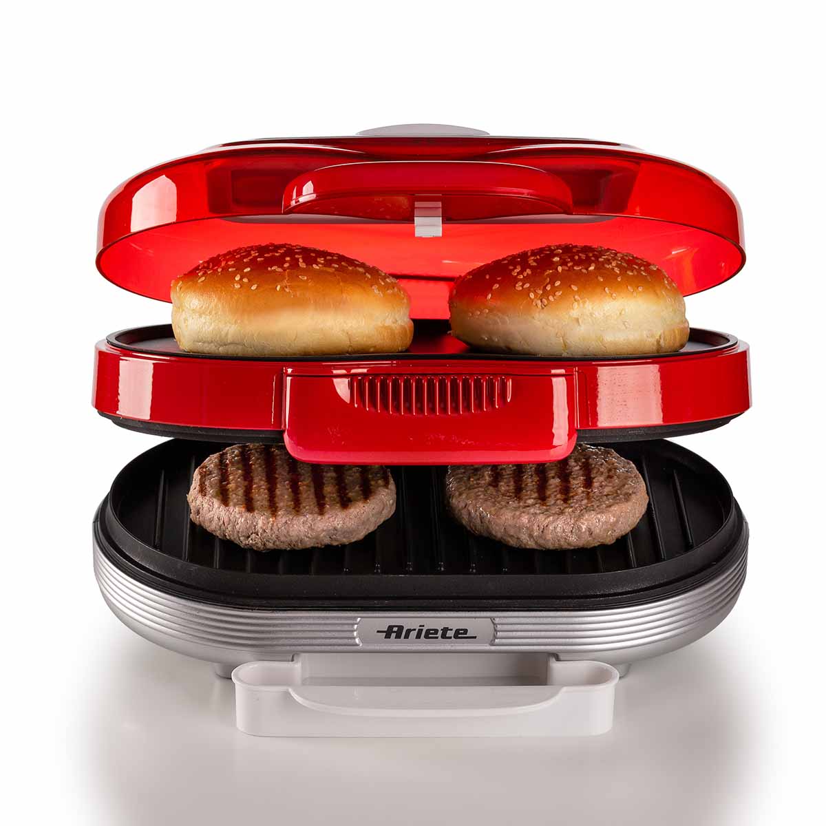 Burger Grill Elétrico Retrô Ariete 205 Party Time - 1200W - Imagem 2