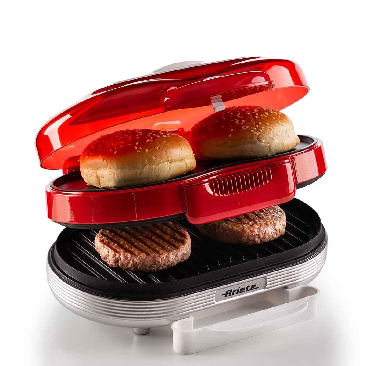 Burger Grill Elétrico Retrô Ariete 205 Party Time - 1200W - Imagem 3