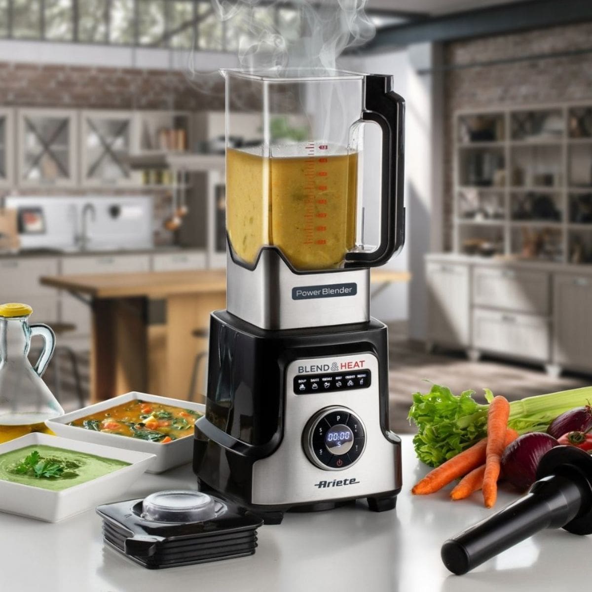 Liquidificador Ariete 578 Multifuncional Blend & Heat, copo com 2 Litros - Imagem 5