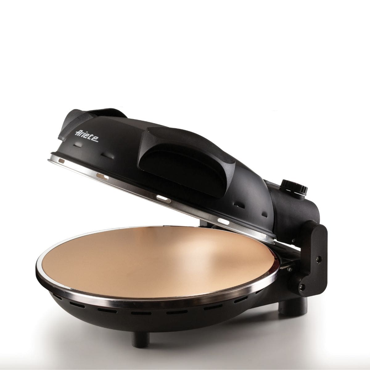 Forno de Pizza Elétrico Ariete 917 c/ pedra refratária 1200W 400ºC Preto - Imagem 2