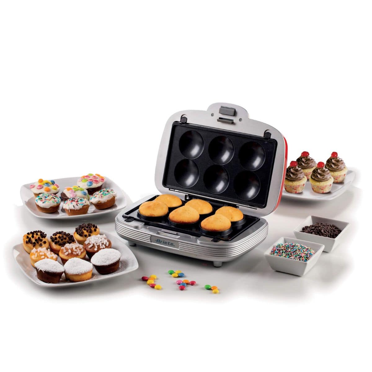 Sanduicheira Ariete 1972 Party Time 3 em 1 Retrô - 700W - Imagem 4