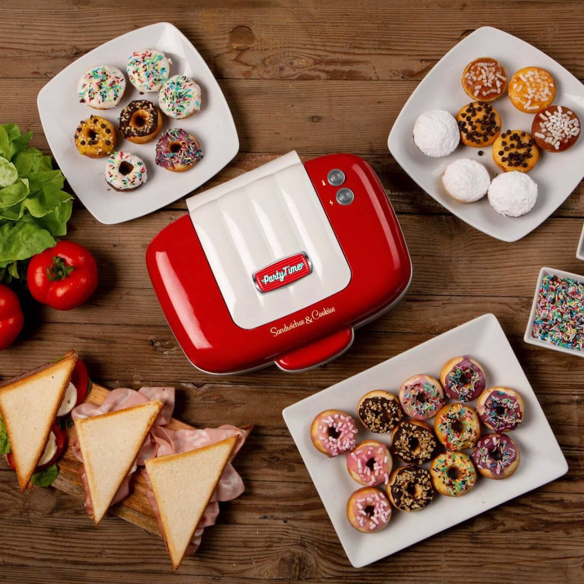 Sanduicheira Ariete 1972 Party Time 3 em 1 Retrô - 700W - Imagem 7