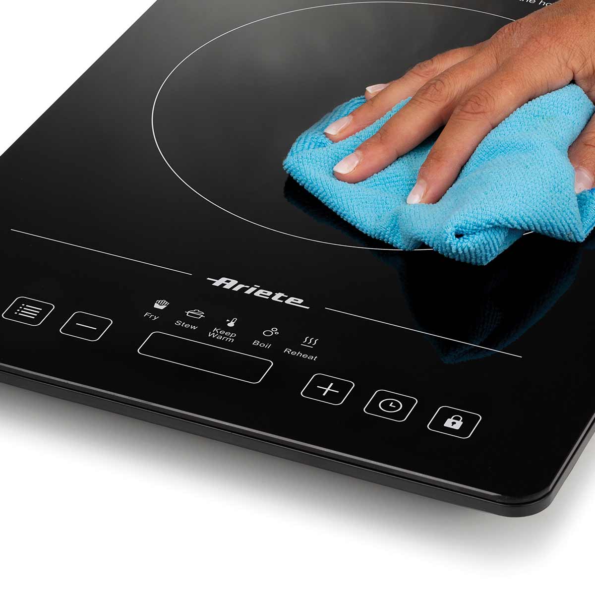 Cooktop de Indução Portátil Ariete 1997 Vitrocerâmico 1 boca Touch - Imagem 4