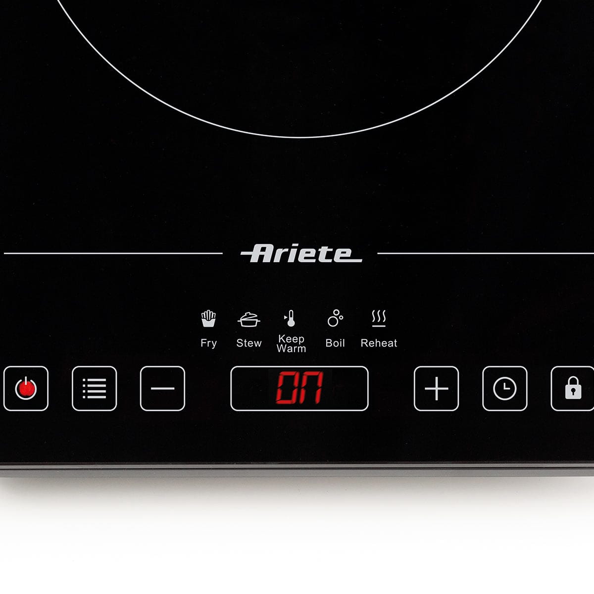 Cooktop de Indução Portátil Ariete 1997 Vitrocerâmico 1 boca Touch - Imagem 5