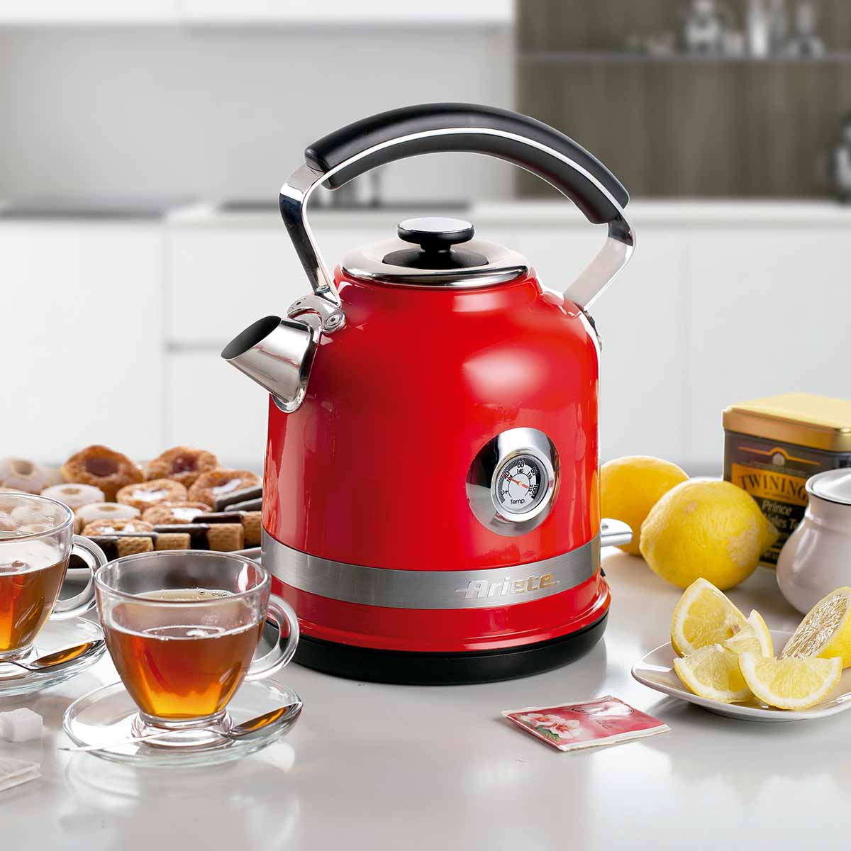 Chaleira Elétrica Ariete 2854 Moderna Vermelha 1,7L, 1500W - Imagem 7