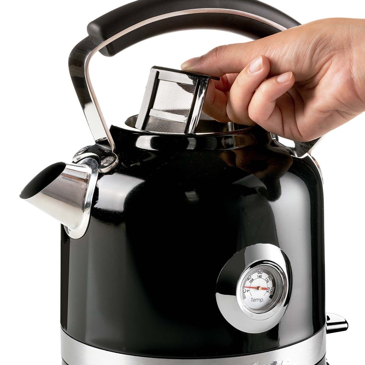 Chaleira Elétrica Ariete 2854 Moderna Preta 1,7L, 1500W - Imagem 3