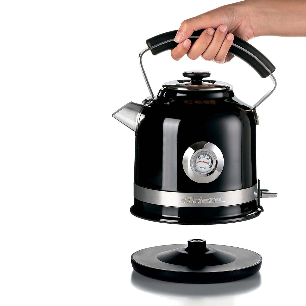 Chaleira Elétrica Ariete 2854 Moderna Preta 1,7L, 1500W - Imagem 4