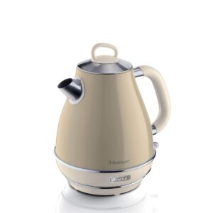 Chaleira Elétrica Ariete 2869 Vintage Bege 1,7L, Base 360 Graus, 1500W