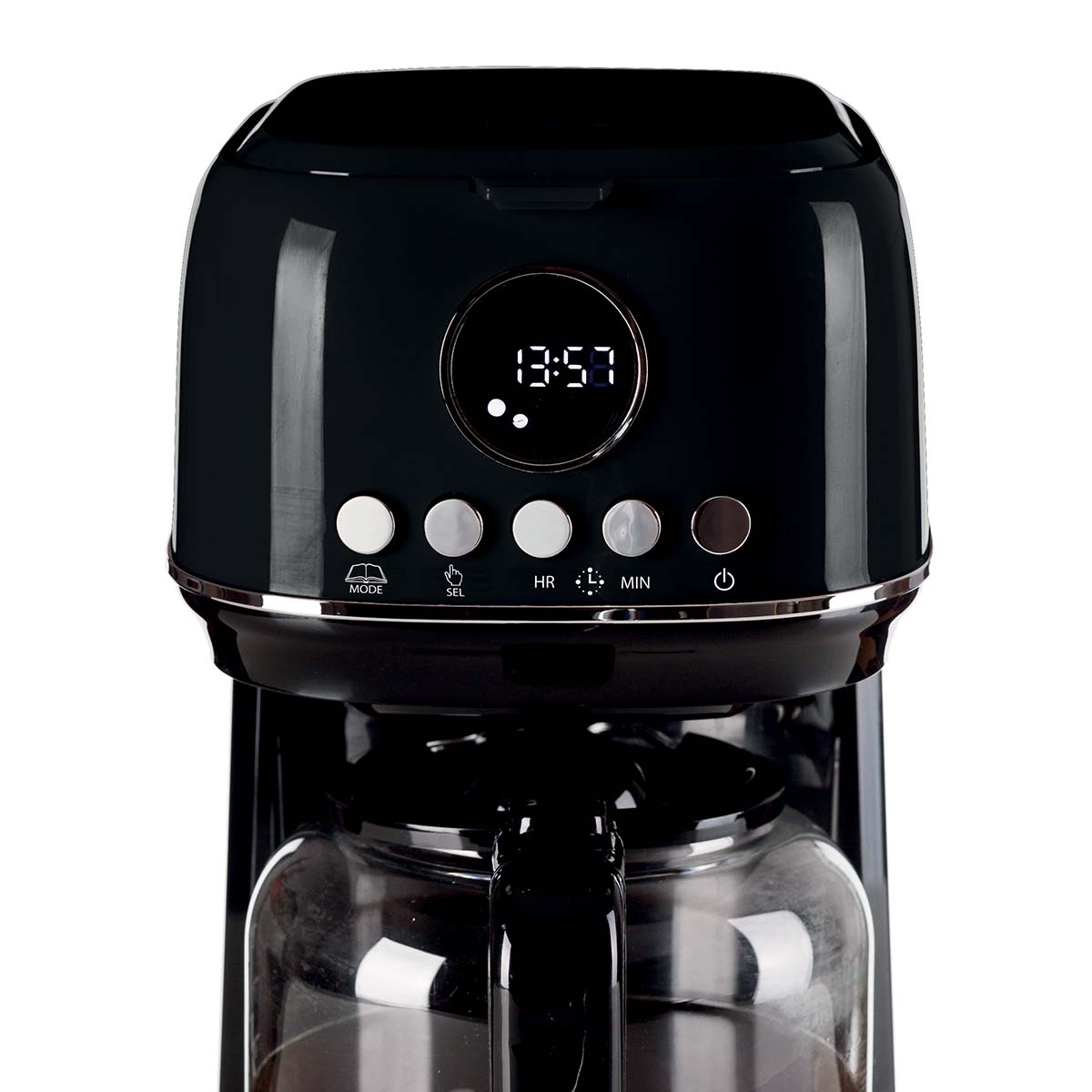 SP-Cafeteira Ariete 1396 Moderna Preta Programável Com Filtro 900W - Imagem 6